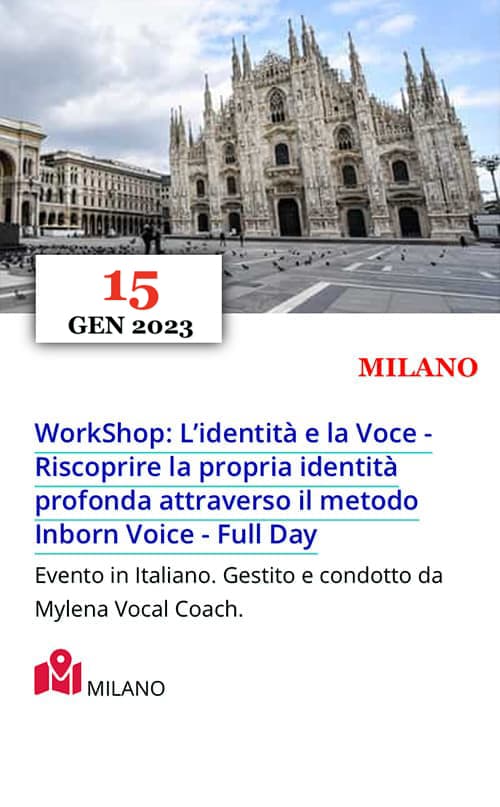 Workshop di Vocal Coaching a Milano