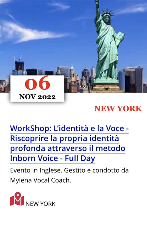 Workshop di Vocal Coaching a New York